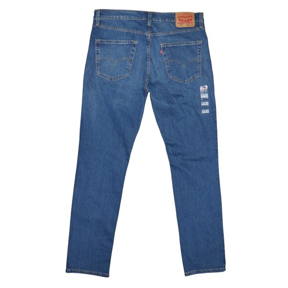Levi's 511 Slim Fit Jeans Men's Size 36x34 Stretch Denim Dark Wash NWT - Picture 3 of 10